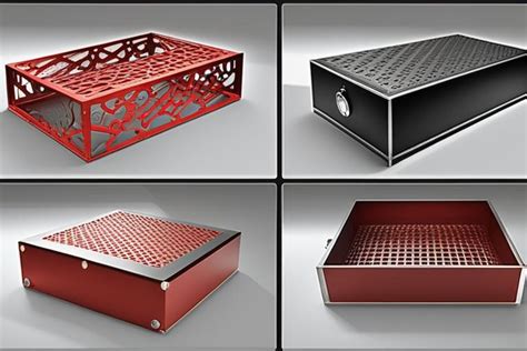 custom sheet metal box fabrication|sheet metal box template.